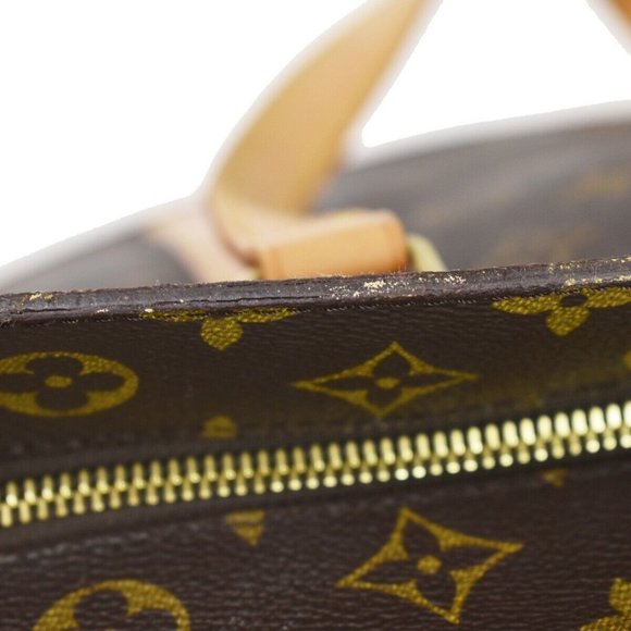 Auth LOUIS VUITTON BABYLONE Shoulder Bag Monogram Leather Brown France - Picture 10 of 16